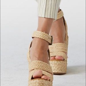Polo Ralph Lauren Platform Espadrille Wedges